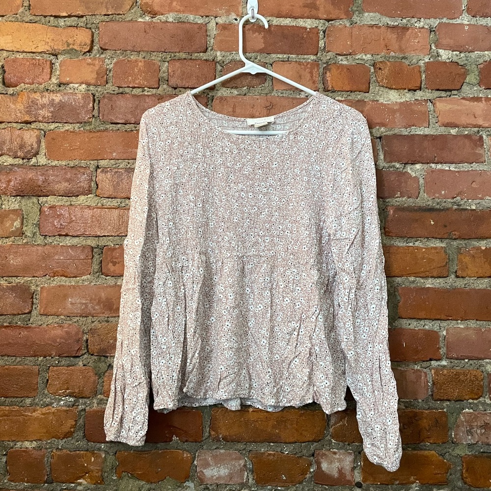 Flower print shirt